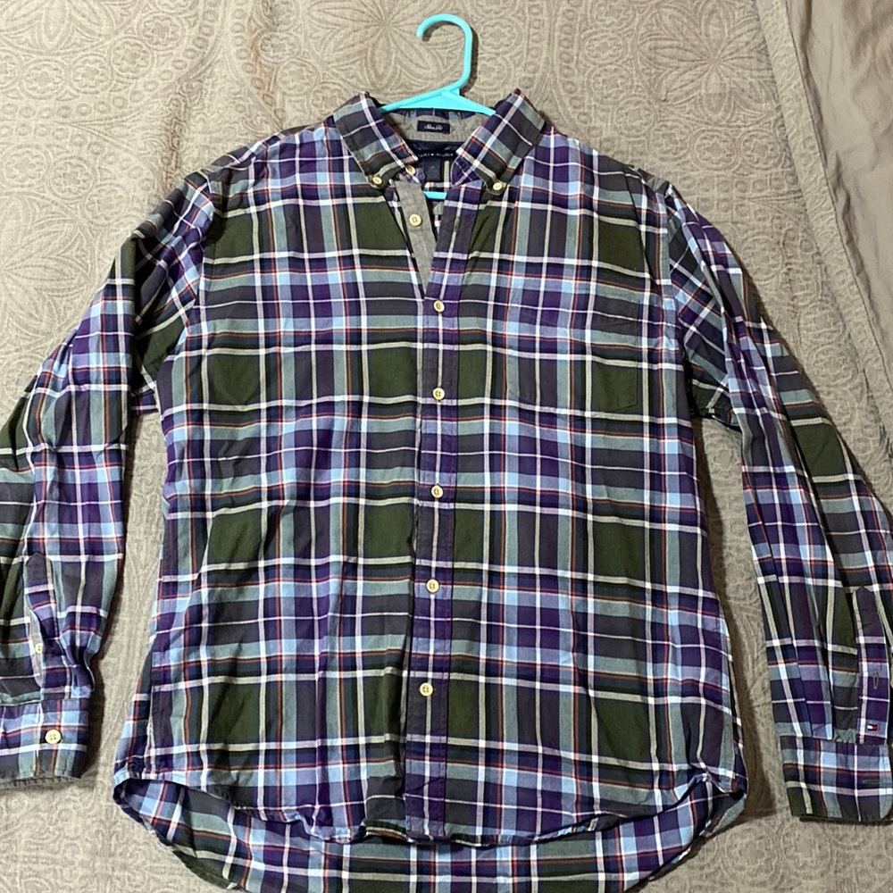 Tommy Hilfiger Long Sleeve Plaid Shirt